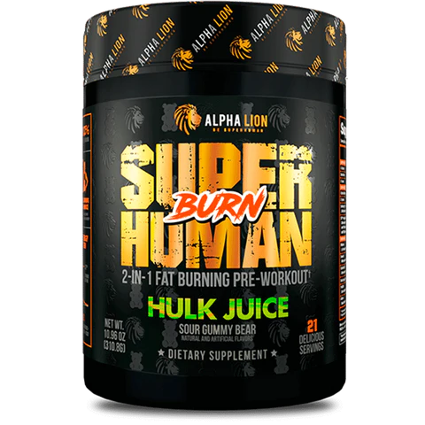 Alpha Lion Superhuman Burn Hulk Juice