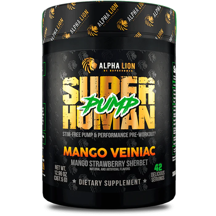 Alpha Lion Superhuman Pump Mango Veniac